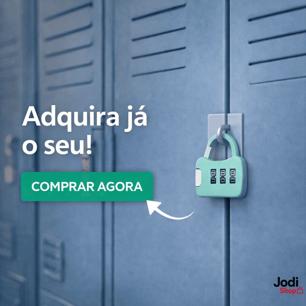 Kit 2 Cadeados Coloridos Bloqueio Por Senha 3 Digitos Armários Mochilas