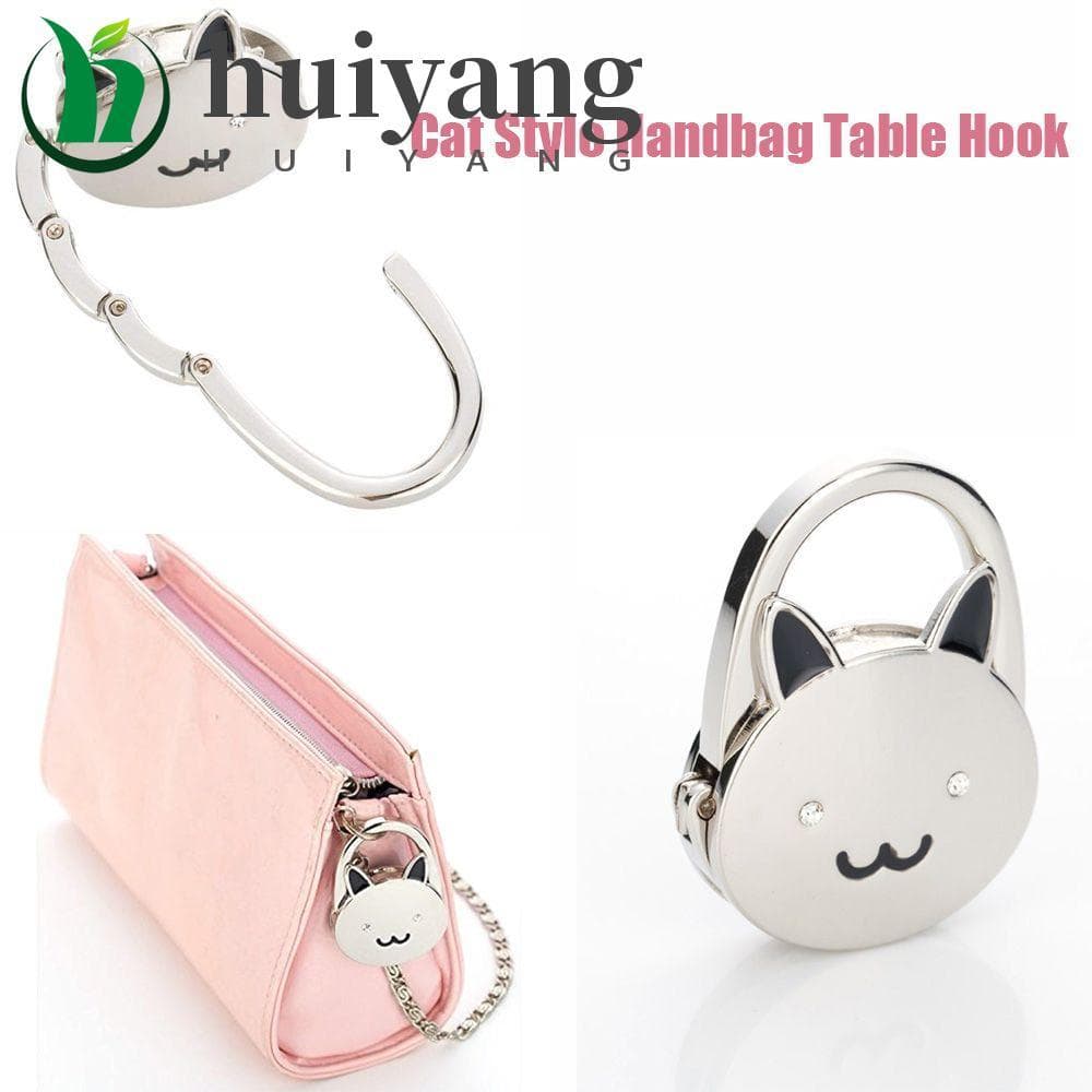 HUIYANG Saco Gancho Portátil Acessórios De Moda Mesa Dobrável Bolsa Pendurado Ganchos