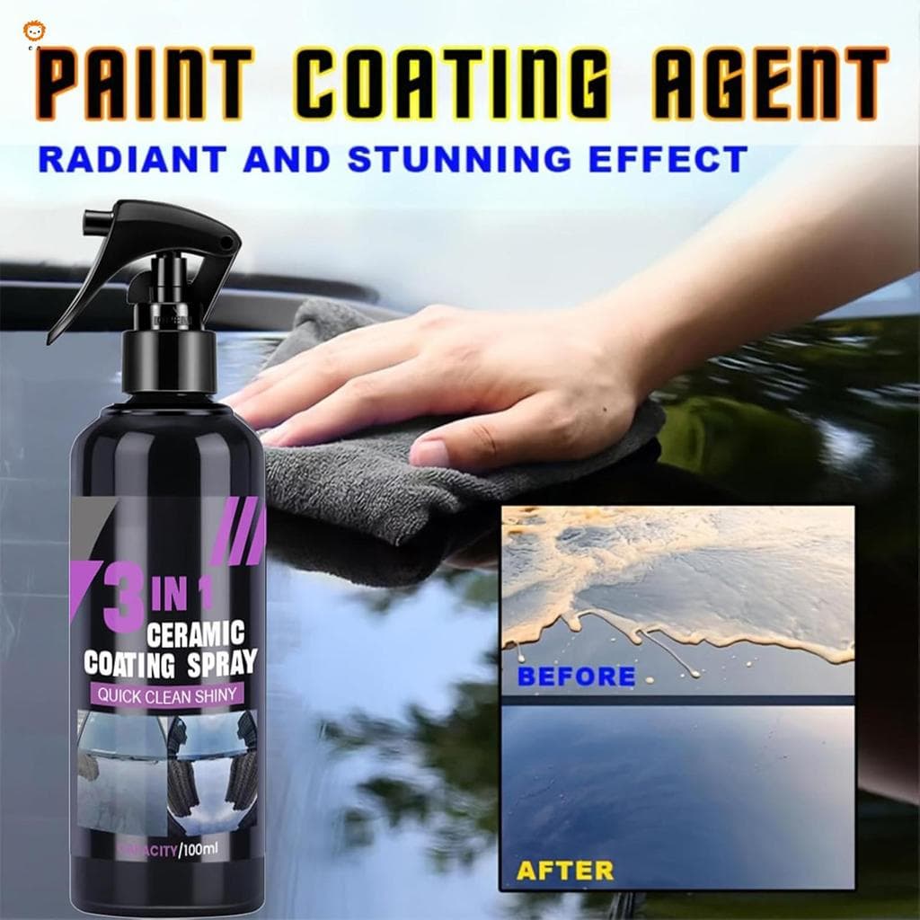 Sprays De Reparo Nano Para Arranhões De Carro , Agente De Renovação De Revestimento Multifuncional Oficina De Reparos Au
