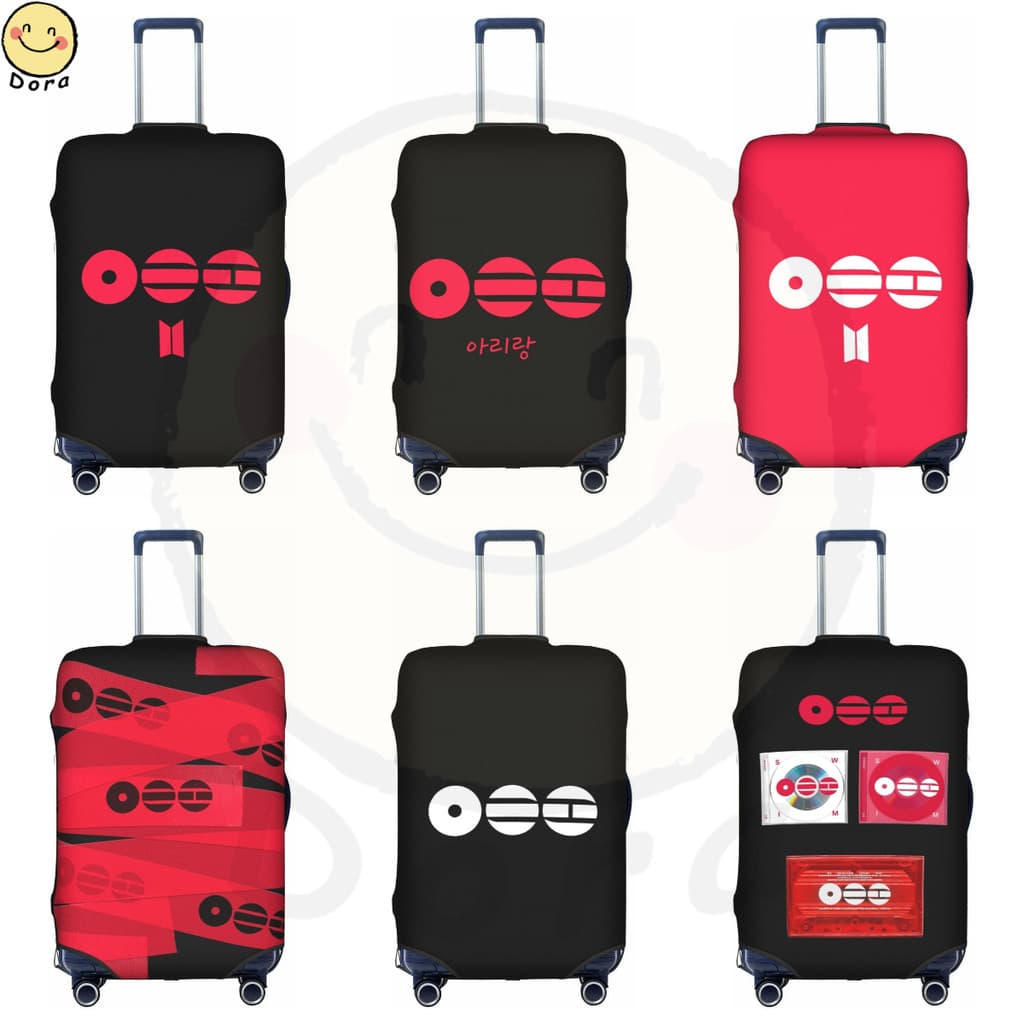 Capa De Bagagem BTs Protetor De Mala Lavável Antiarranhões Cabe Em De 18 A 32 Polegadas