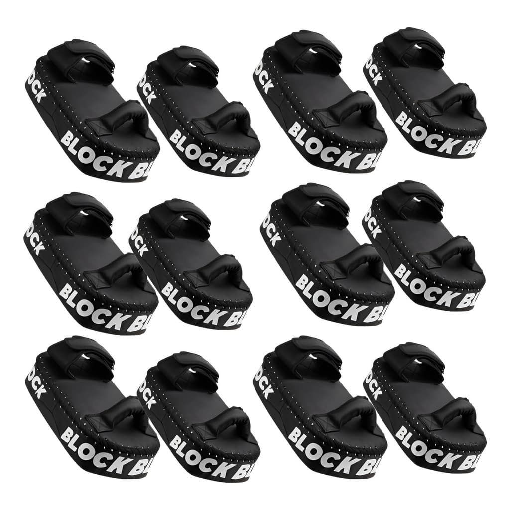 Kit 6 Pares Aparador De Chute Profissional Muay Thai Mma funcional