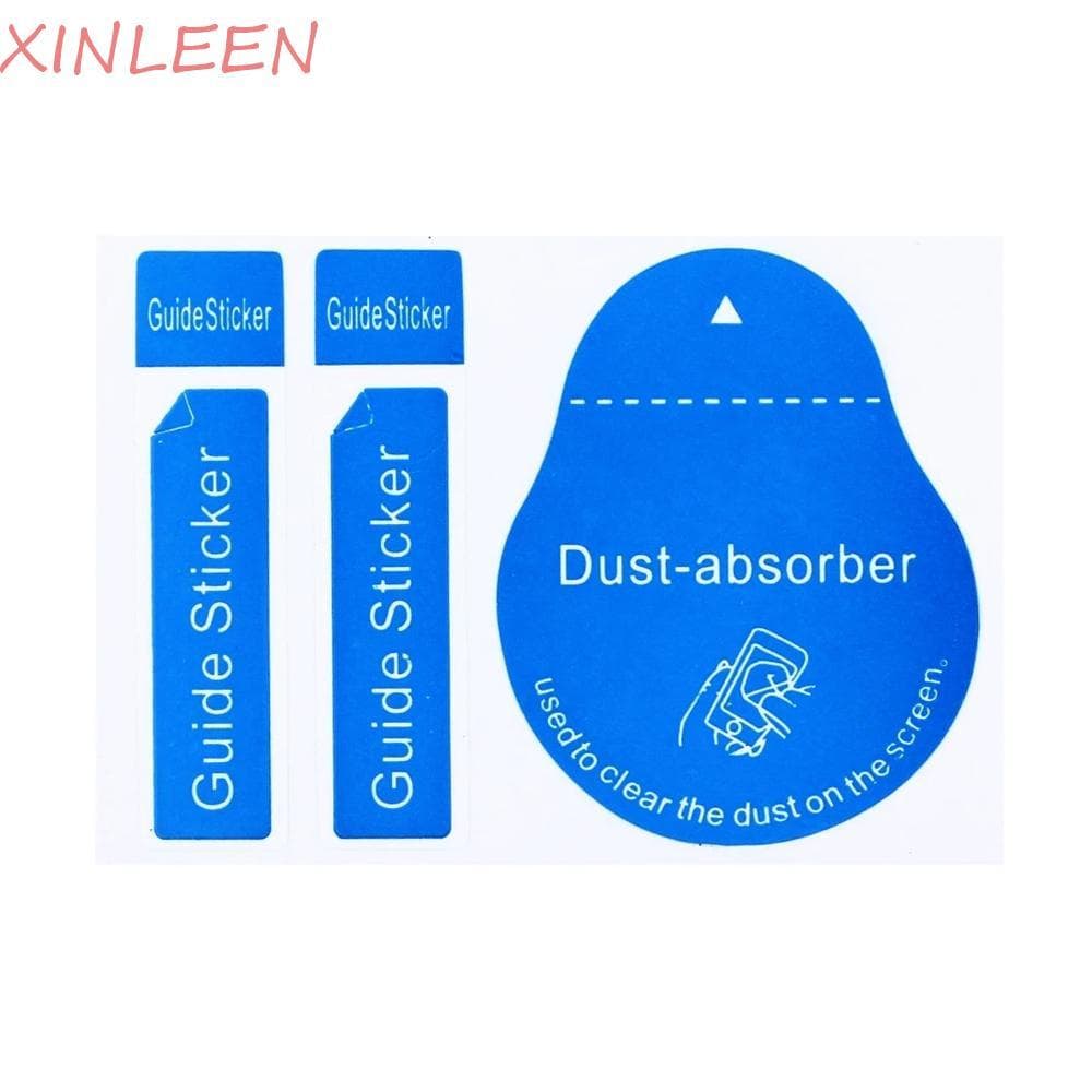 XINLEEN Adesivo De Remoção De Poeira Telas LCD Guia De Absorvedor De Vidro Temperado Papéis