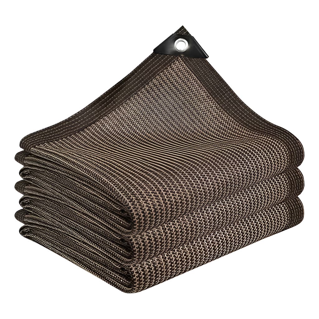 Tela Sombreamento Cobrir Garagem Piscina 3x3 Sombrite 90% Marrom