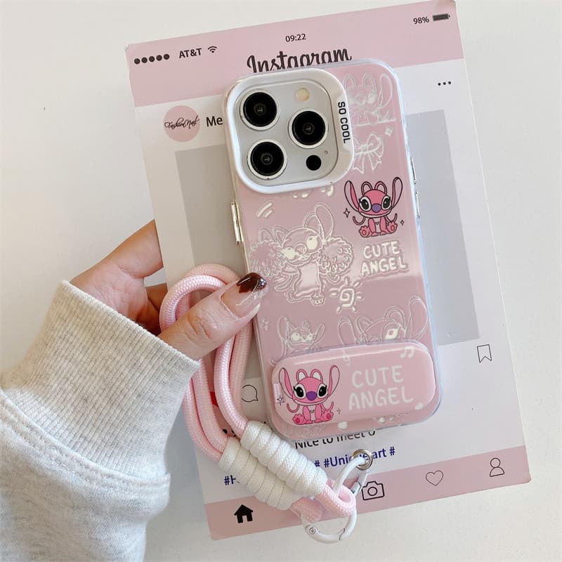 Capa de celular Desenho animado com iPhone 17 16 15 14 13 12 11 PRO MAX XS XR 7 8PLUS SE AIR Suporte casca macia