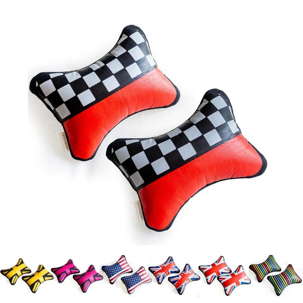 Travesseiro De Pescoço Para Viagem , Almofada Confortável Encosto De Cabeça , 2 Peças Carro , SUV , Serve Todos Os Veícu