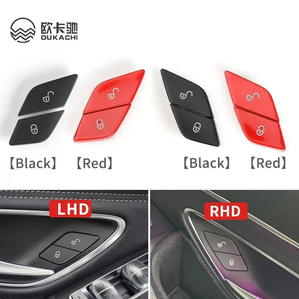 Tampa Central Do Botão Interruptor De Desbloqueio Da Fechadura Porta Para Mercedes Benz Ce GLC Classe W205 W253 W213 205