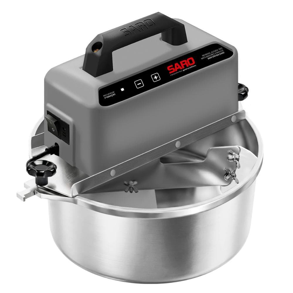 Panela Misturadora Automática para Doces e Massas SARO G3 4 Litros Inox Bivolt