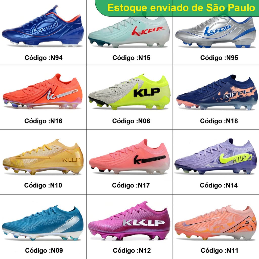    Chuteiras de futebol KLP, adequadas para vários tipos de terreno, solo duro natural FG, invencível V16 GX2 R9.society