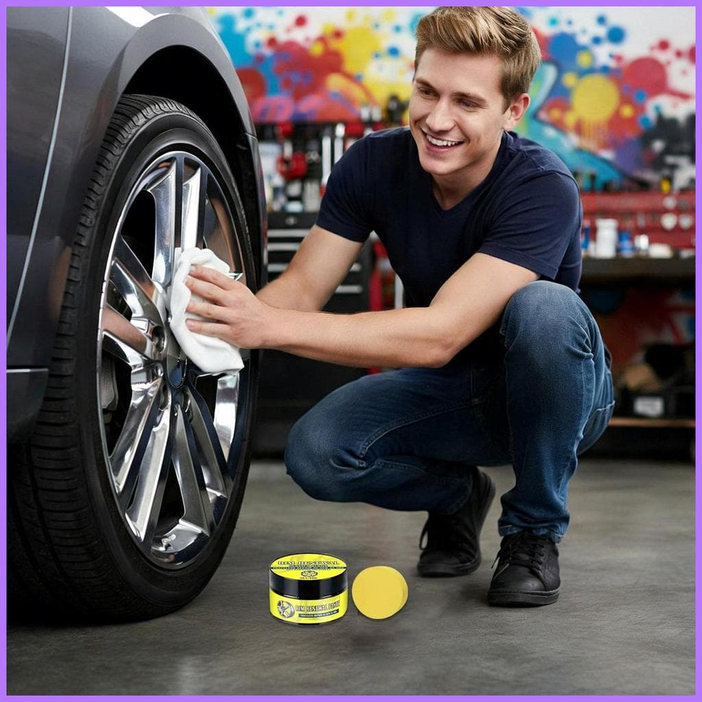 Pasta De Polimento De Roda Removedor De Arranhões De Pneus Restauração De Carro Para Motoristas Mecânicos Profissionais 