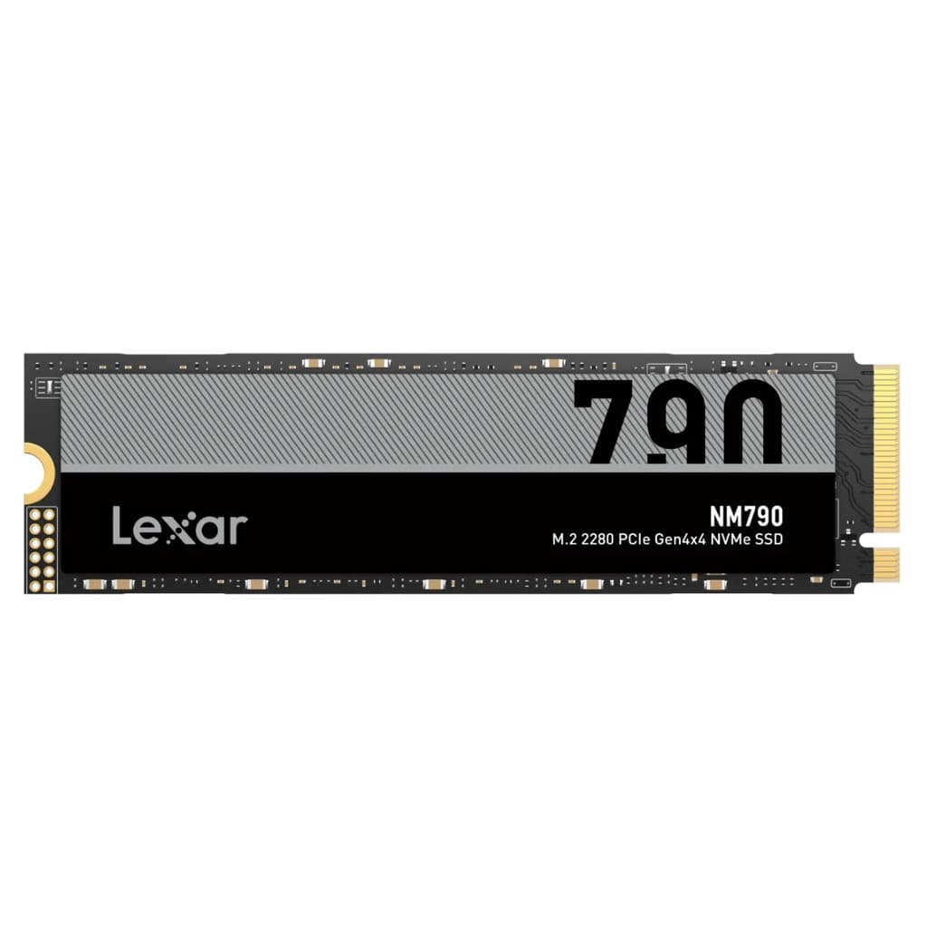 SSD Lexar NM790, 1TB, M.2 2280, PCIe NVMe, Leitura 7400MB/s, Gravacao 6500MB/s, SSD Gamer