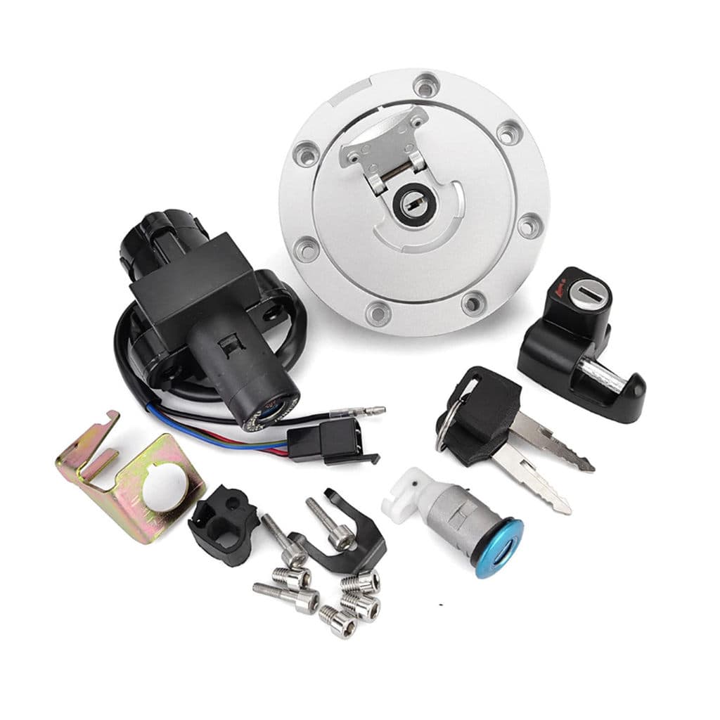 Adequado para Honda CB400 CB400SF 92-98 VT250 MC20 CB-1 fechadura elétrica da porta do tanque de combustível