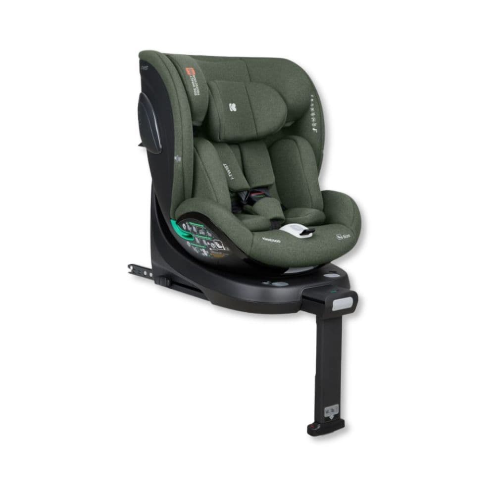 CADEIRA DE CARRO ISOFIX I-TWIST 40-150CM 360 ARMY GREEN (VERDE) - KIKKA BOO