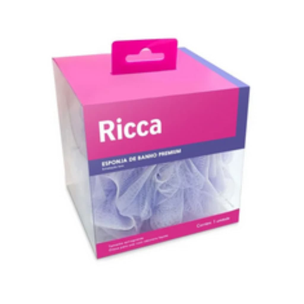 ESPONJA DE BANHO SUPER MESH PREMIUM RICCA  3441