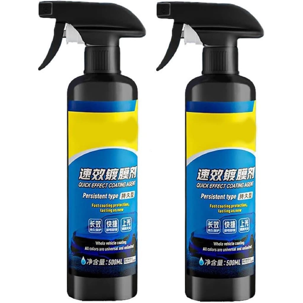 Spray de Revestimento Automotivo Soparmi, Agente de Revestimento de Ação Rápida, Spray para Lavagem e Enceramento de Car