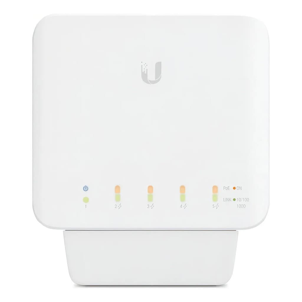 Switch 5Pt C/4Pt PoE Gigabit USW-Flex Ubiquiti UniFi