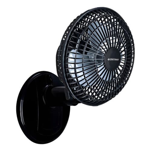 Ventilador Mini Turbo 20cm Preto/Prata 220V Ventimais