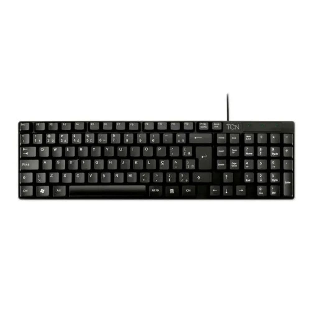 Teclado USB Slim TCN 950 2 Preto