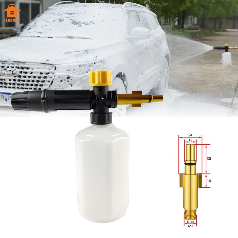 Canhão De Espuma Para Lavadora Alta Pressão Snow Foam WAP Sistem Carro Moto Veículo Vários modelos