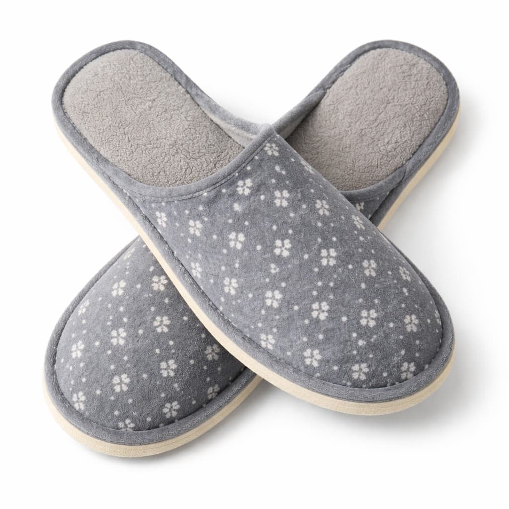 Pantufa Floco Inverno Quentinha Conforto Adulto TX3909