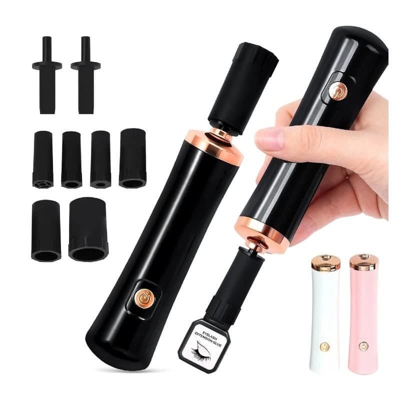 Agitador De Cola Cílios Elétrico Recarregável USB,Misturador Profissional para Esmalte e Pigmento