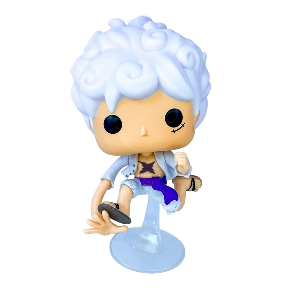 Boneco Luffy Gear 5 Monkey D. Luffy One Piece Action Figure Anime Colecionavel