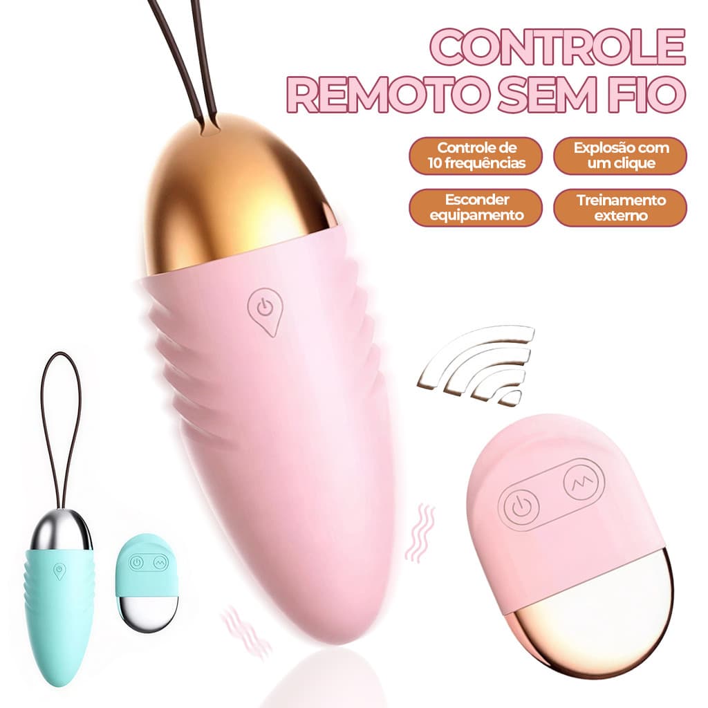 Vibrador Bala Com Controle Remoto , Vestível , Recarregável Por USB