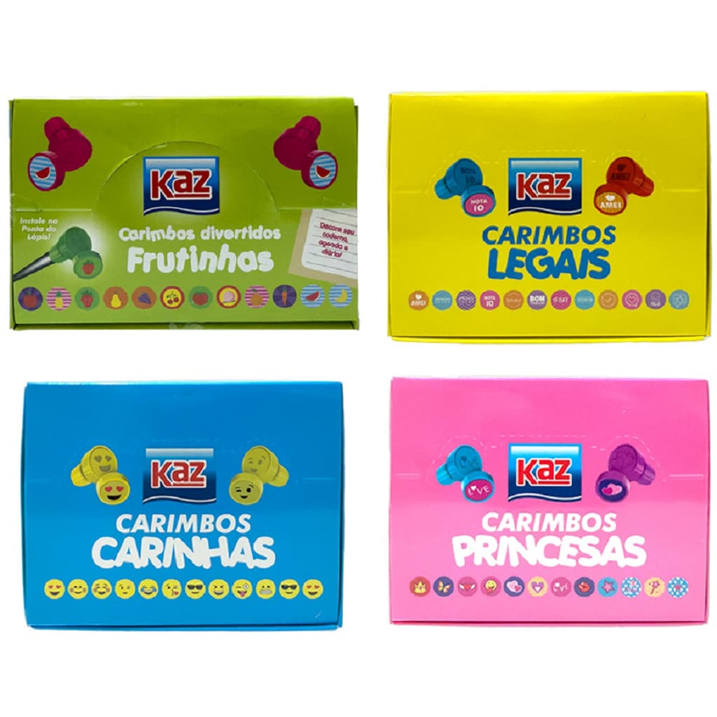 Carimbo Divertido Infantil Diversos Modelos Kaz