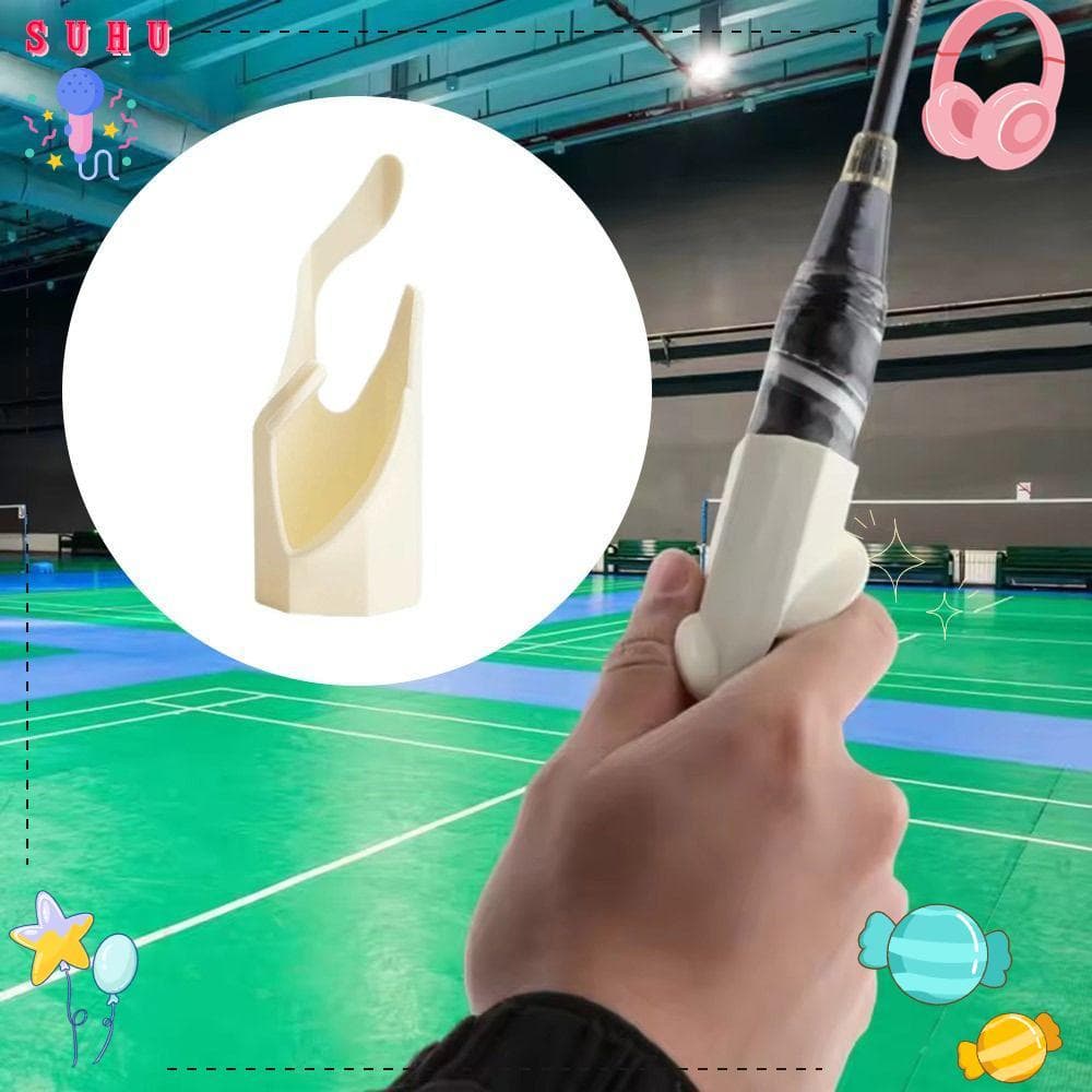 SUHU Badminton Grip Aid , PP Melhora As Habilidades Correção De Postura Da Raquete De , Corretor Universal De