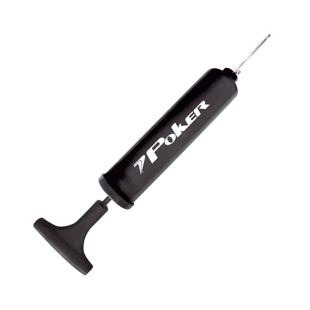 Bomba de Ar Manual Poker Way Original Portátil Encher Bola com Agulha