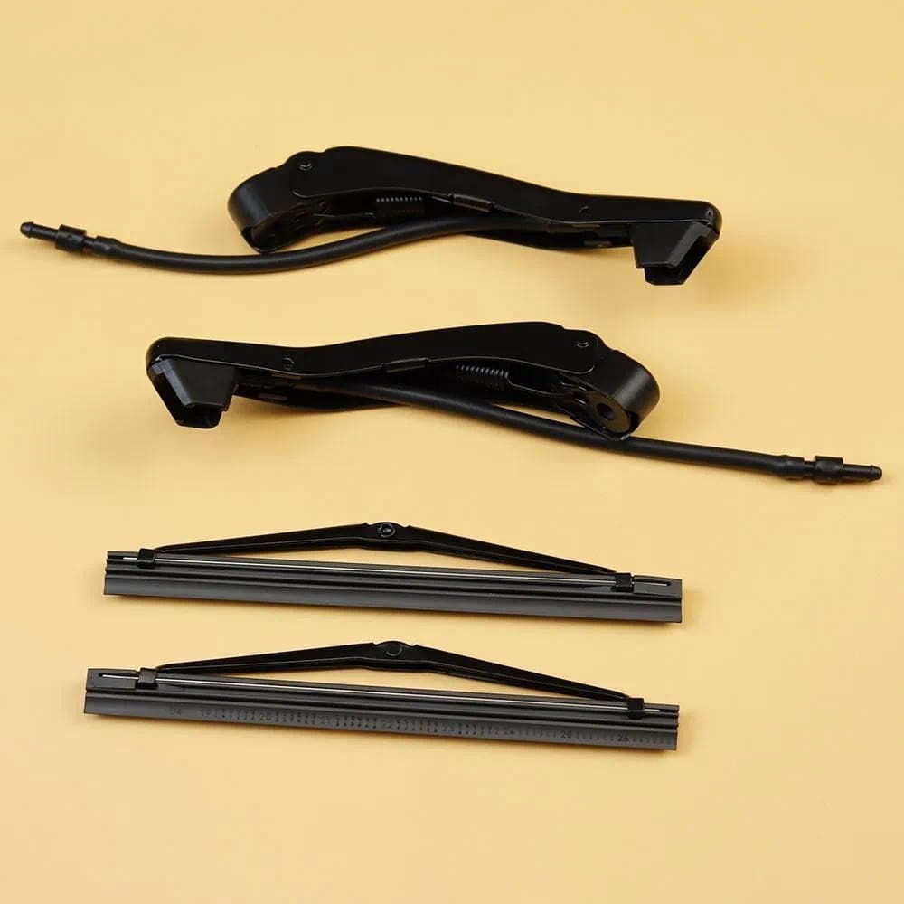 Par De Braço De Limpador De Farol De Carro LH E RH Com Lâminas Pretas 9178397 9178398 Para Volvo S80 S90 V90 340 360 740