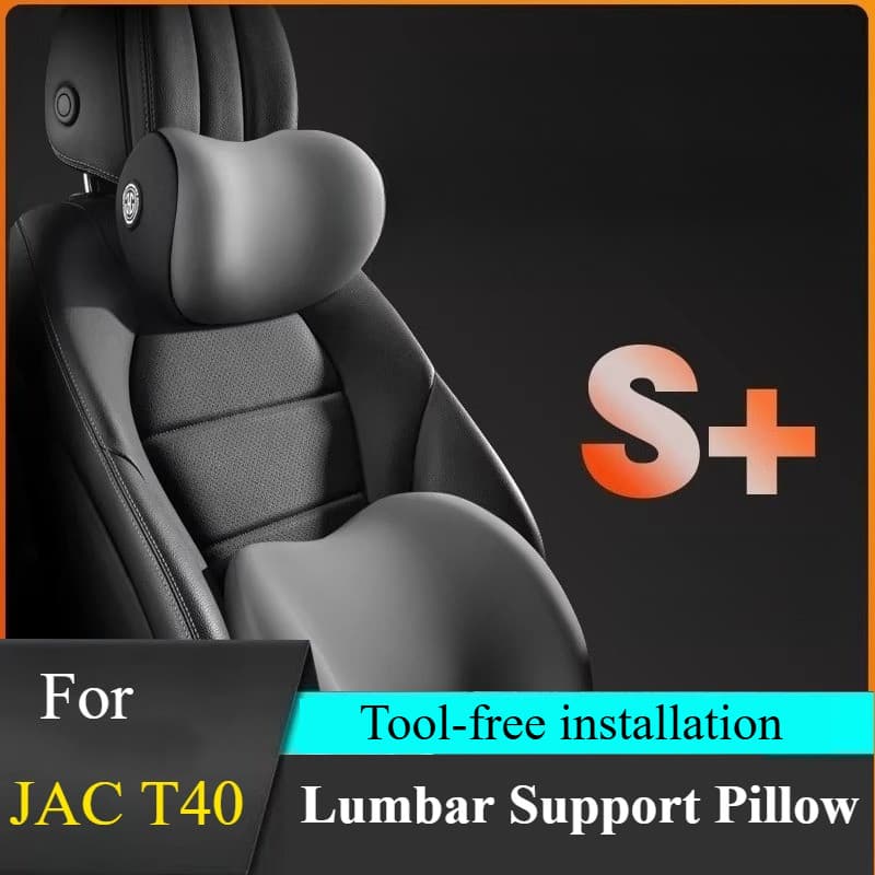 Para JAC T40 Almofada De Apoio Lombar Pescoço E Cabeça De Carro-Macia Adequada A Pele Alivia Fadiga