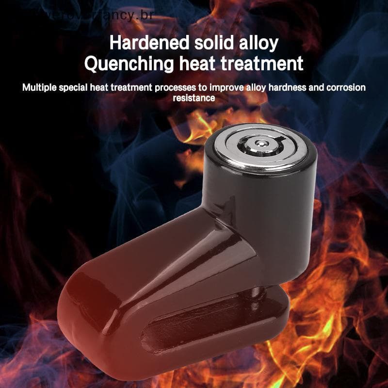 FFBR Motocicleta Lo Segurança Anti Roubo Bicicleta Freio A Disco Scooter Elétrico-Quente