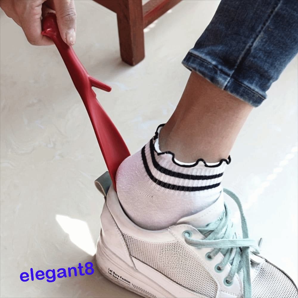 Calçadeira Resistente Elegante , Extrator De Sapato Em Forma De Esquilo Bonito , Auxílio Para Uso , Sem Dobrar Portátil