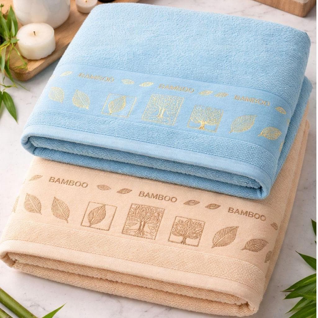 Kit 2 Toalhas de Banho Algodão Grande Grossa Luxo 70x 140cm