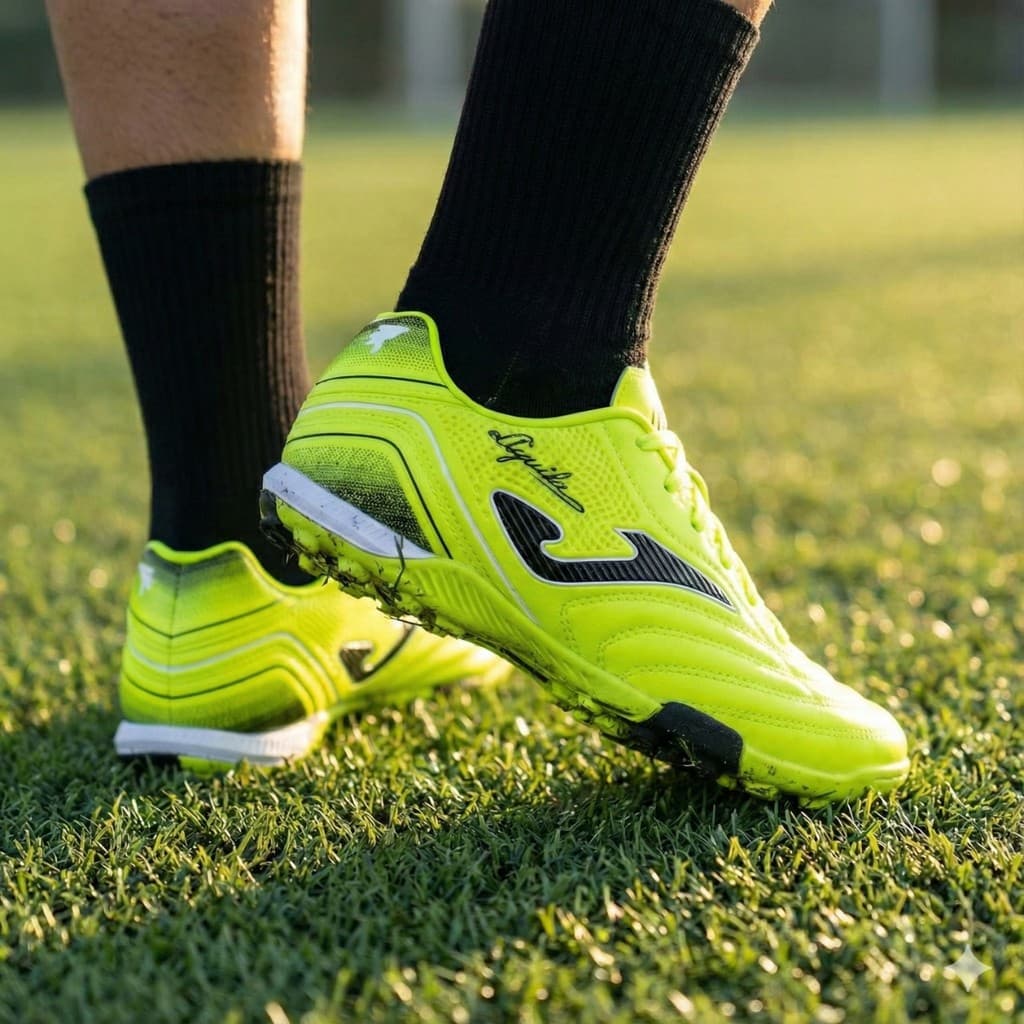 Chuteira Society Joma Aguila Turf Masculina Futebol Sintético Leve Confortável Original TF