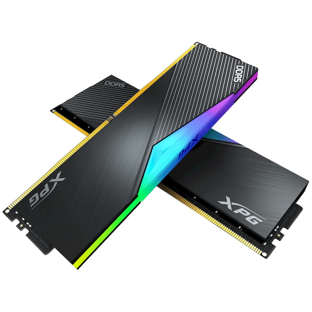 Memória XPG Lancer Blade RGB, 32GB (2x16GB), DDR5, 6000MHz, CL30, Preto, AX5U6000C3016-DCLARBK