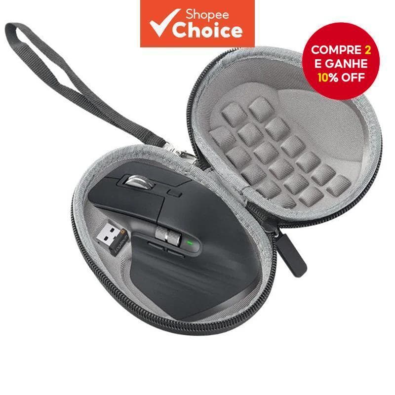 Bolsa À Prova De Choque Acessórios D'água Viagem Para Ratos Logitech MX Master 2S/3/3S