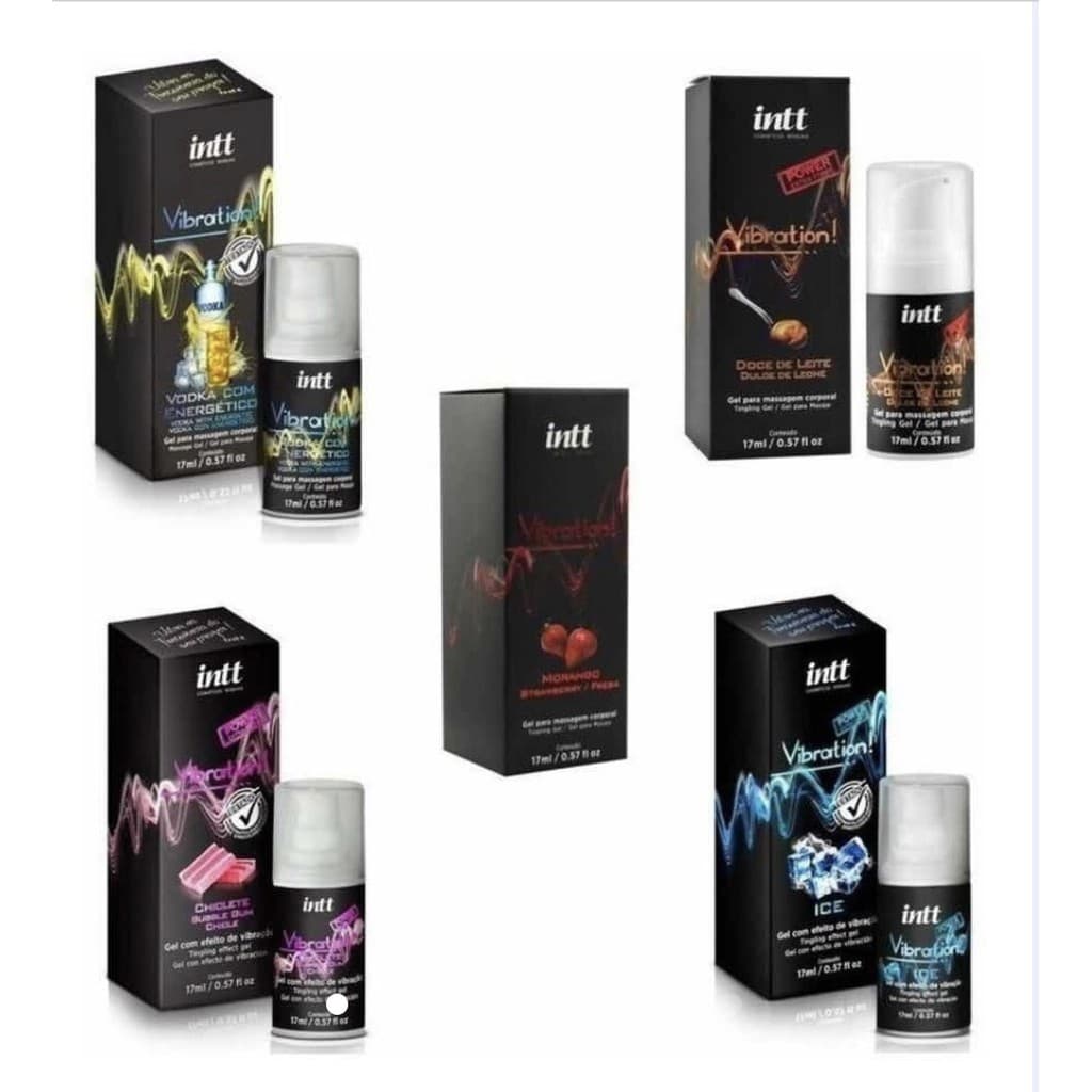 Vibration Gel Intt 17ml Escolha Seu Sabor - Promoção