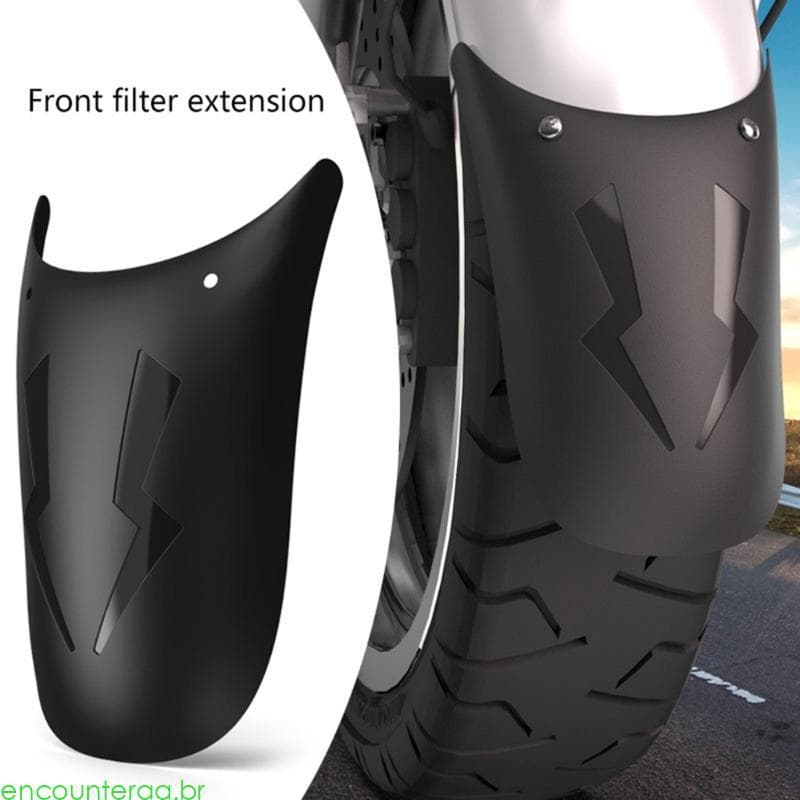 Encontrora Pára-Lamas Dianteiros Motocicleta, Longo Para Proteção Do Corpo Motor