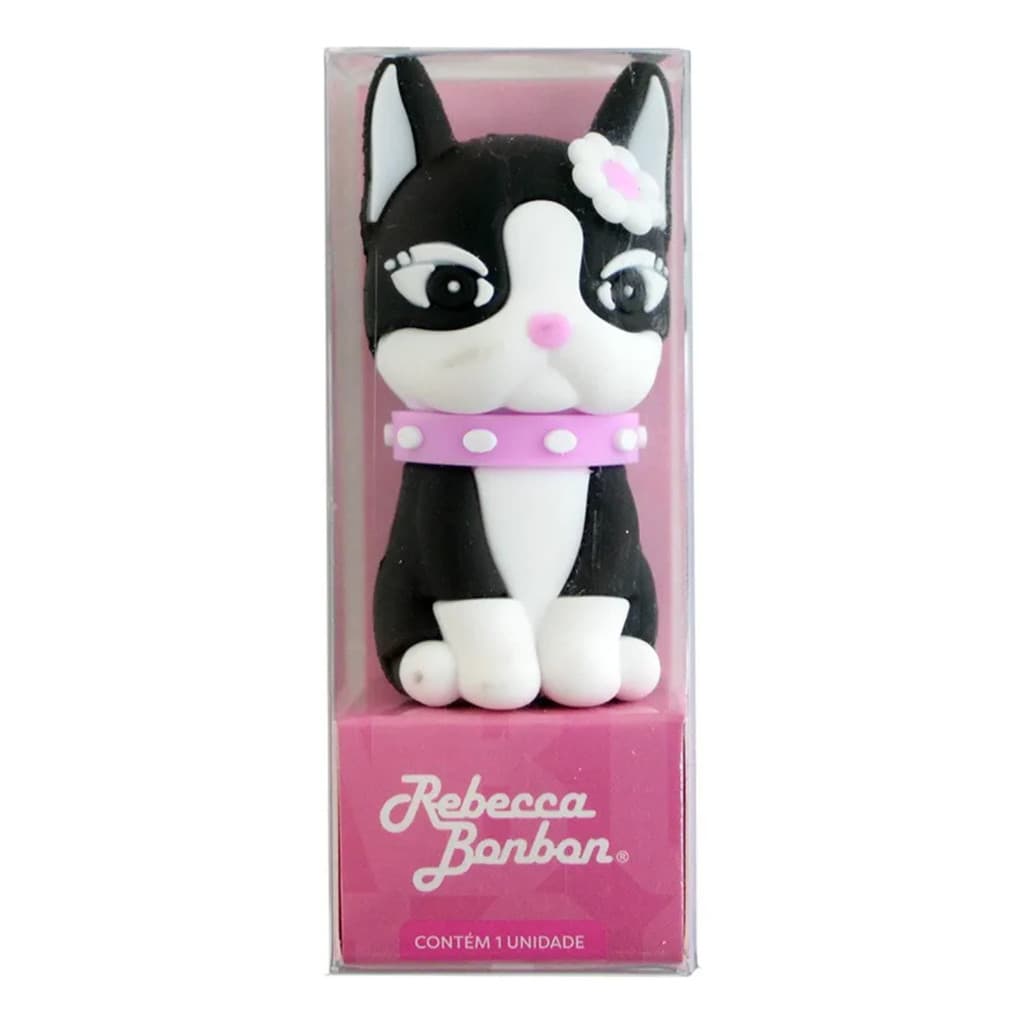 Apontador Escolar 3D Gatinho Rebecca Bonbon Com Depósito