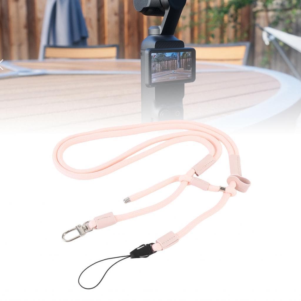 Correia da câmera portátil respirável correia desmontagem rápida com parafuso 1/4 para pendurar