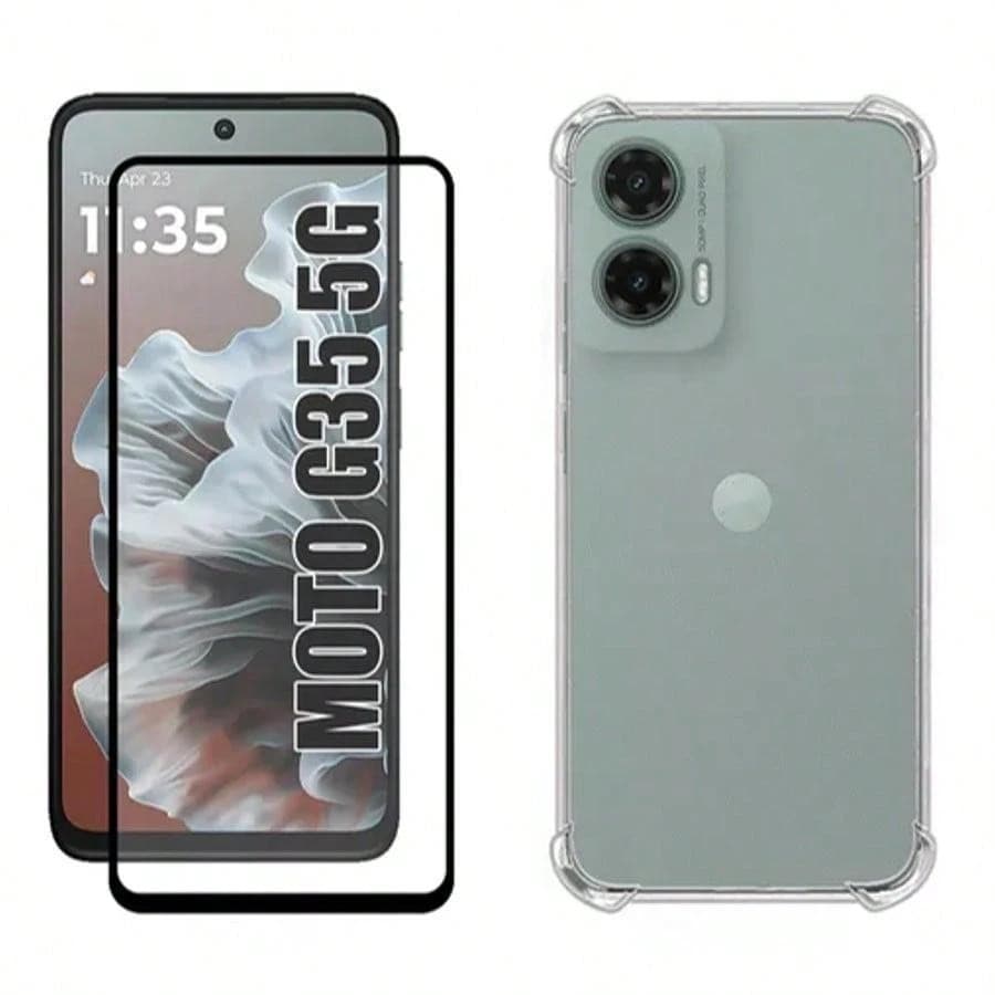 Película e Capa Capinha Motorola Moto G35