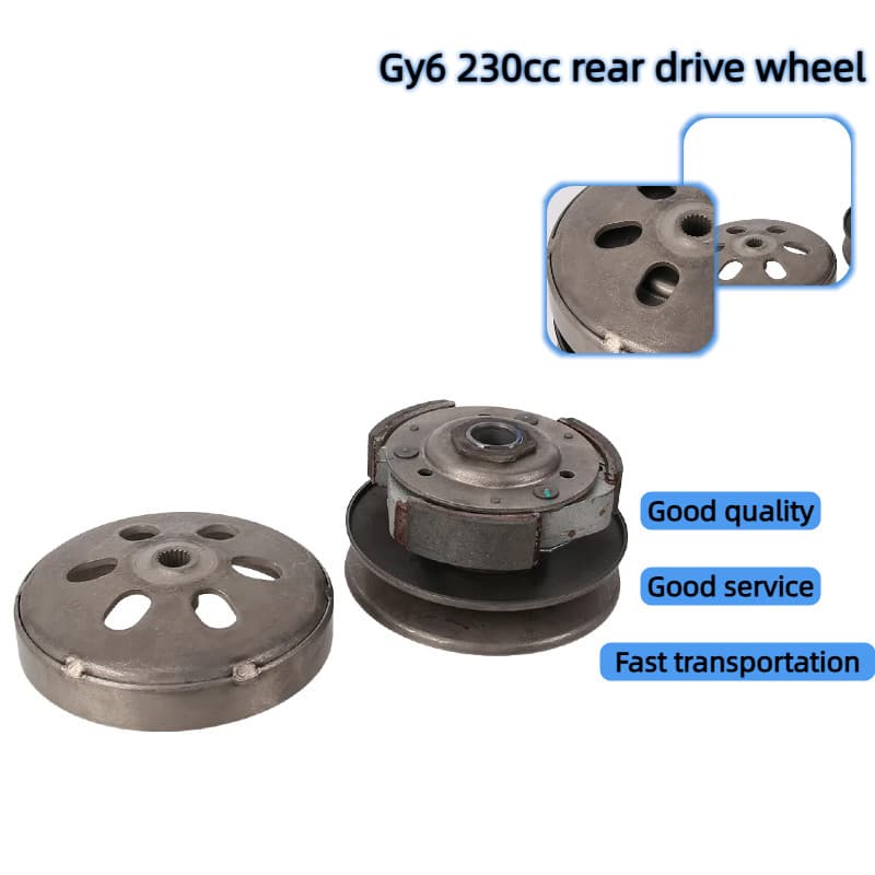 230CC kart De Quatro Rodas Bicicleta De Praia GY6 Motor Embreagem Acionada Peça De Reposição Do Da Roda