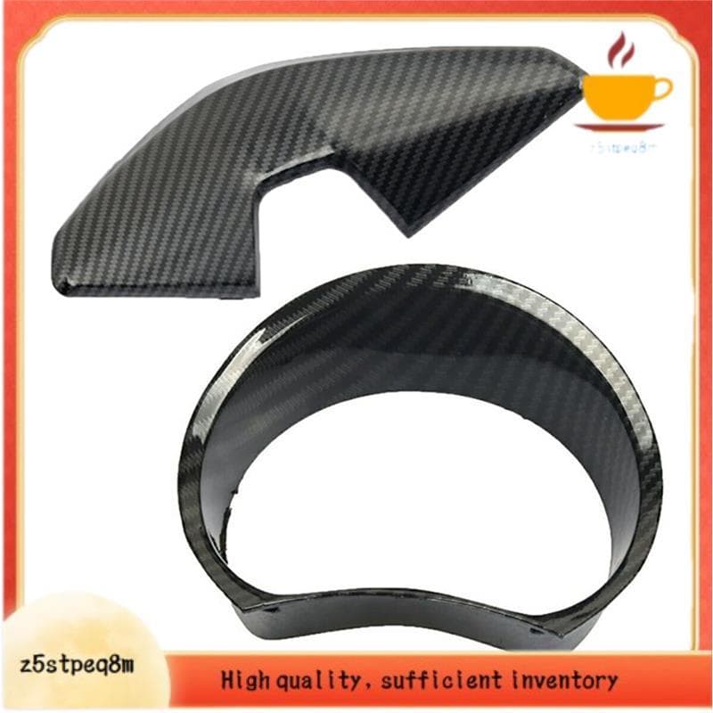 Para NMAX155 125 150 2016-2019 Motocicleta De Fibra Carbono Máscara Frontal Escudo Tampa Cabeça Instrumento Caso Acessór