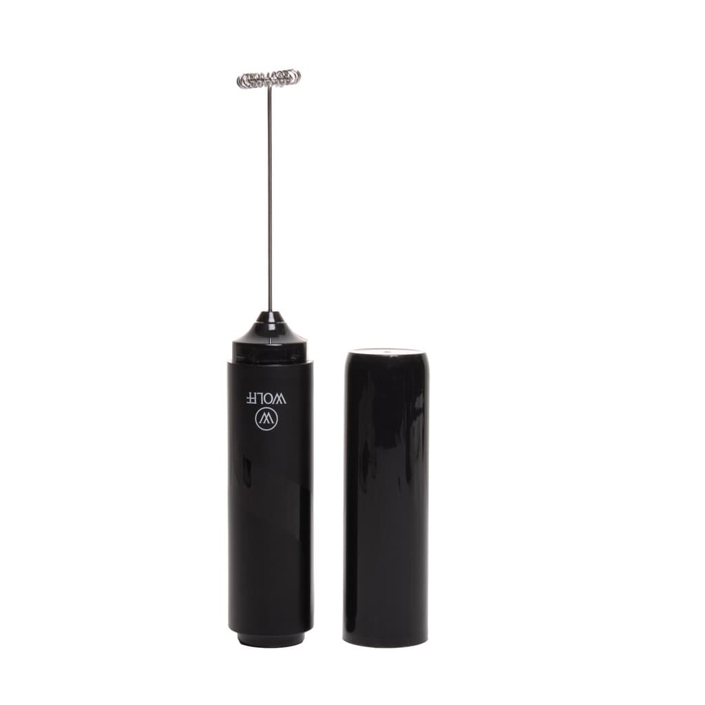 Mini Mixer a Pilha 3,5cm x 3,5cm x 22,5cm Preto Aço Inox - Wolff