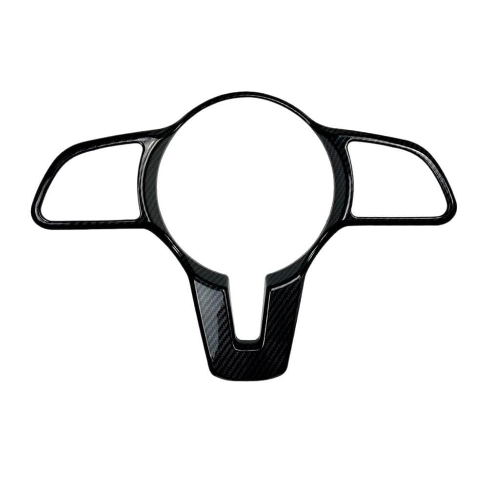 Painel De Volante De Fibra De Carbono Do Carro Capa Guarnição Para Mercedes Benz Abceg CLA GLB Classe W177 W247 W205 W21