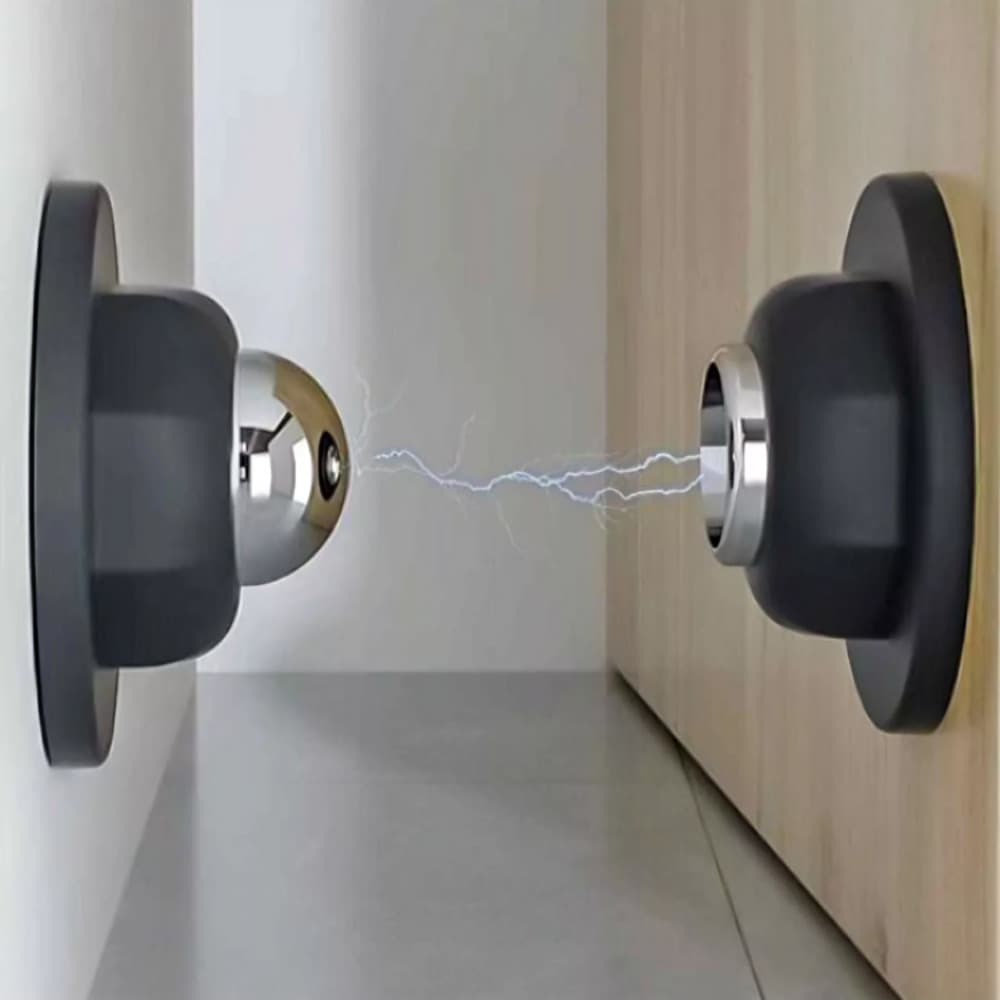 Kit 1/2/3 Prendedor Fixador Trava Porta inox Magnético Adesivo Inox