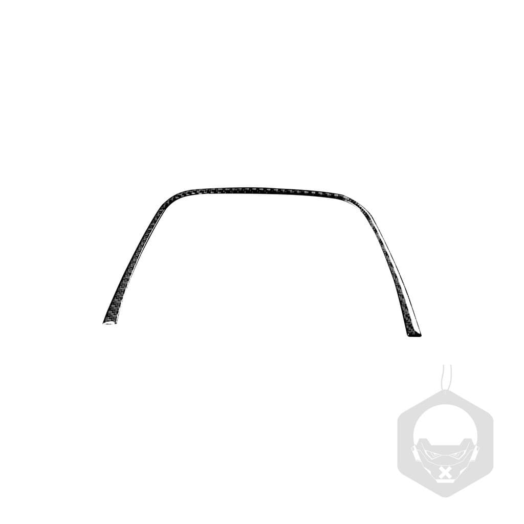 Adequado para Honda oitava geração Civic velocímetro de fibra carbono guarnição superior acessórios modificação Interior