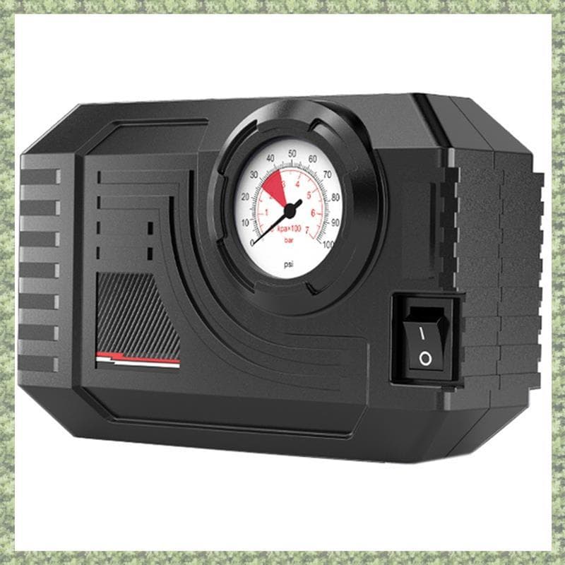 Mini Compressor De Ar Com Fio-Tipo Mecânico-Para Ferramenta De Inflação De Pneus De Bicicleta De Carro/Motocicleta