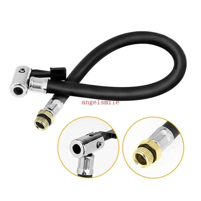 35 40 50cm Mangueira Inflação Pneus Tubo Extensão Da 1 4 Rosca Pneu Inflator Ar Conector